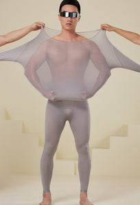 AW Mens Thermal Skin Wear (Shirt + Pants) - Skintight / Super Light / High Elasticity