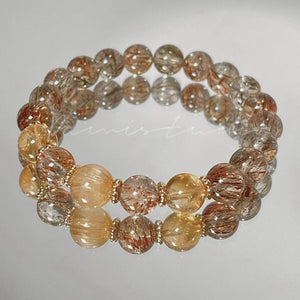 Black Gold Rutilated Quartz Crystal Bracelet: The Ultimate Stone of Protection & Wealth