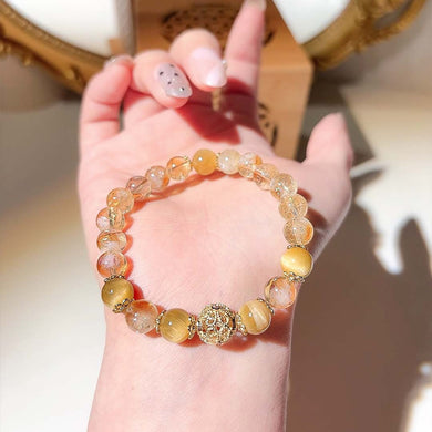 Citrine Crystal Bracelet: Stone of Abundance & Manifestation