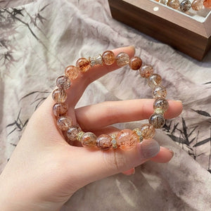 Black Gold Rutilated Quartz Crystal Bracelet: The Ultimate Stone of Protection & Wealth