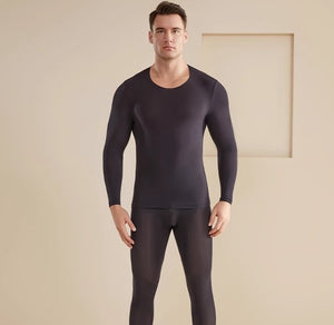 AW Mens Thermal Skin Wear (Shirt + Pants) - Skintight / Super Light / High Elasticity