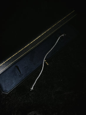 H3LL NO TENNIS CHAIN BRACELET ZIRCON STONES UNISEX JEWELRY