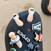 Load image into Gallery viewer, Unique Weird Toes Decorations fro Crocs Shoes