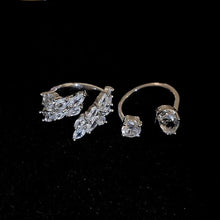 Load image into Gallery viewer, H3LL NO Fashionable Full Diamond Zircon, Unique Design, Light Luxury Fashion Trendy Finger Ring Women