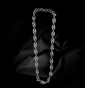 H3LL NO niche design Z letter clavicle chain necklace hip hop unisex women