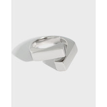 Load image into Gallery viewer, H3LL NO S925 silver unisex adjustable ring trendy style
