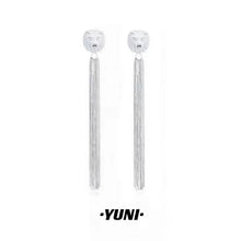 Load image into Gallery viewer, White Lion tassel earrings earrings for women niche design sweet cool ins simple with female dope