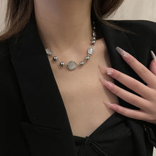 Load image into Gallery viewer, H3LL NO light and extravagant gem bead necklace, collarbone chain fashion jewelry