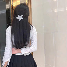 Load image into Gallery viewer, H3LL NO niche cool design spice girl YK2 super cool women&#39;s fashionable black irregular star spring hair clip hairpin female