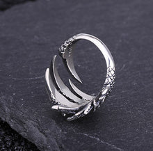 Load image into Gallery viewer, Unisex 100% S925 Silver Ring Claw