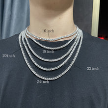 Load image into Gallery viewer, H3LL NO black panther iced out chain necklace unisex men